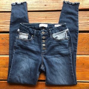 Jessica Simpson Adored High Rise Ankle Jeans 25